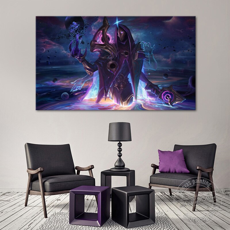 Khada Jhin "The Virtuoso" Poster - Canvas Painting - League of Legends Fan Store