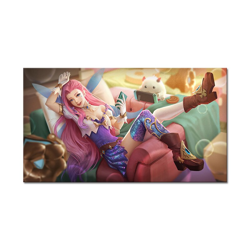 Seraphine Poster - Canvas Painting 2 - League of Legends Fan Store