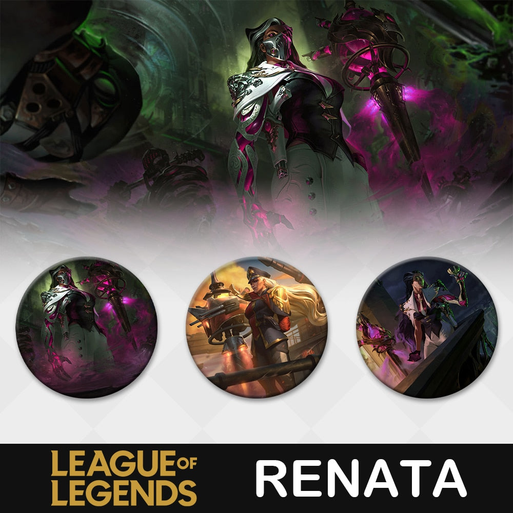 League of Legends Renata Glasc Brooch - League of Legends Fan Store