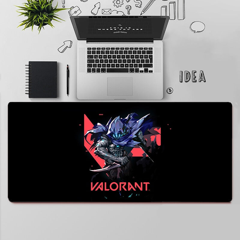 Valorant Omen Desk Mats | Valorant Gaming Mousepads | Gift For Agent Omen Player