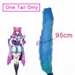 Spirit Blossom Ahri Cosplay Costume Wig Ears Tails - League of Legends Fan Store