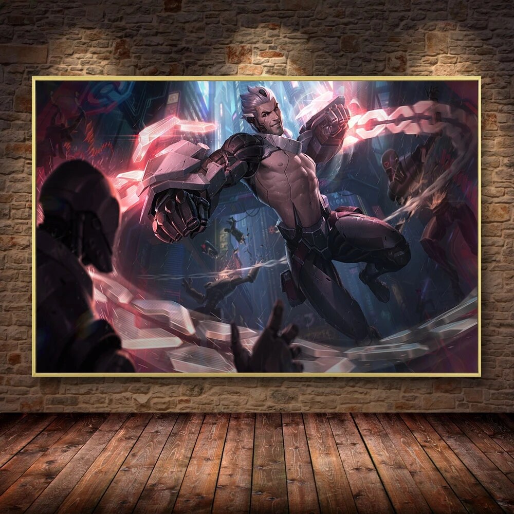 "Source Plan" Poster - Canvas Painting Series 2 - League of Legends Fan Store