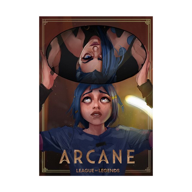 "The First Animated Drama" Arcane Series Poster - Canvas Painting - League of Legends Fan Store