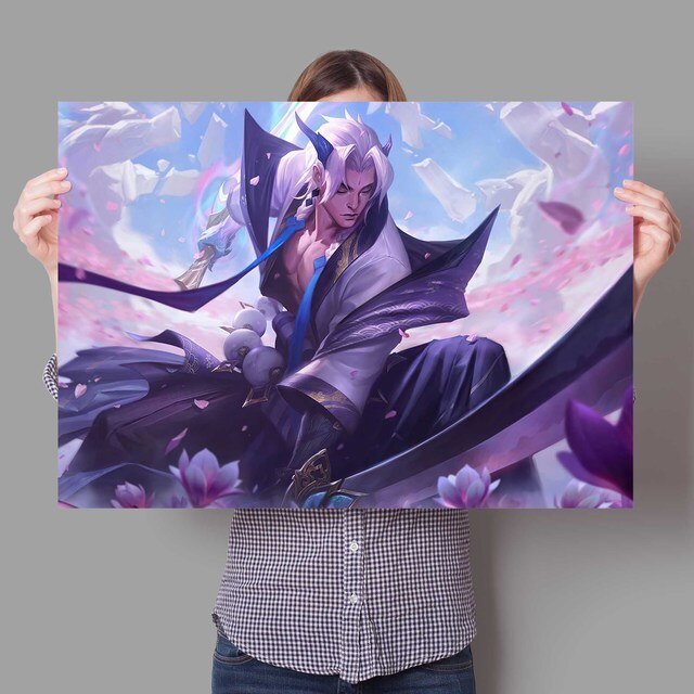 "Soul Lotus" Poster - Canvas Painting Series 1 - League of Legends Fan Store