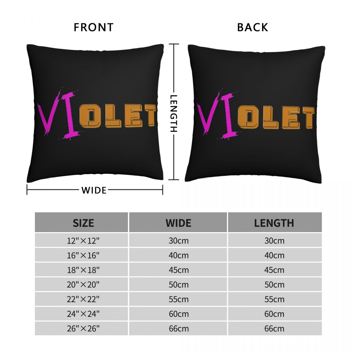 VIolet Throw Pillow Case Arcane - League of Legends Fan Store
