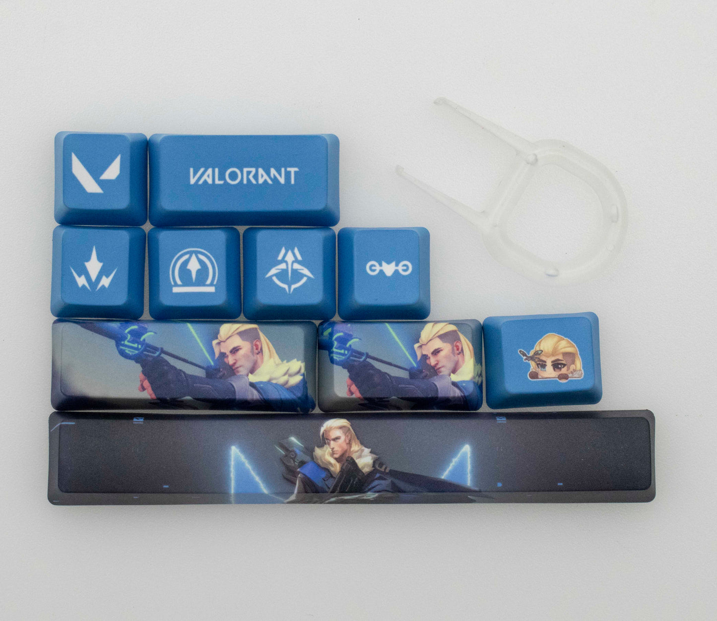 Valorant Sova Custom Keycaps -  Best Gift for Valorant Player - Gamer Keycap Series