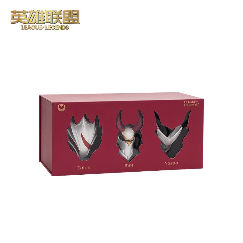 Collector Edition Mask Set Talon Jhin Yasuo - League of Legends Fan Store