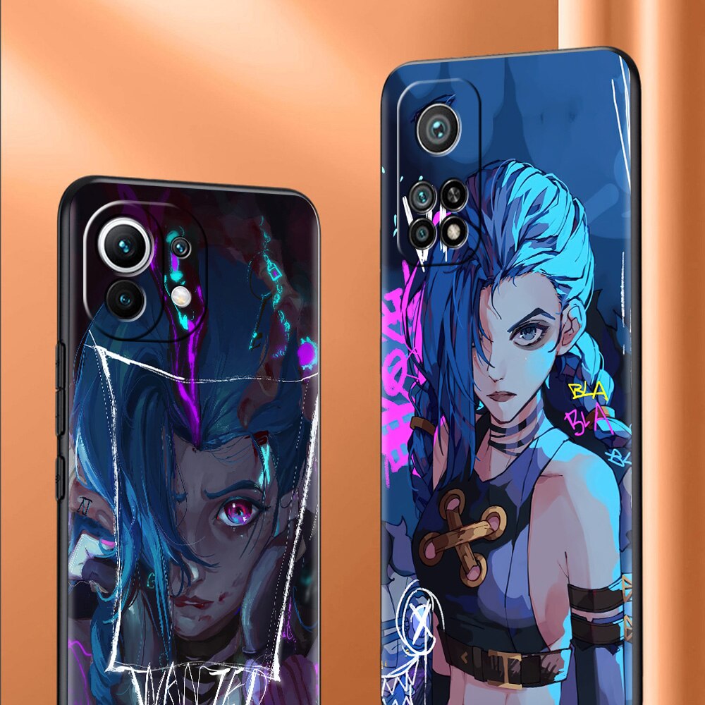 Collection 3 Silicone Phone Case For Xiaomi Mi Poco X3 NFC 11 Lite 11T Pro Note 10 10T 9 9T A2 M3 F3 F1 Shell Soft Cover Arcane Hot Anime Sac - League of Legends Fan Store