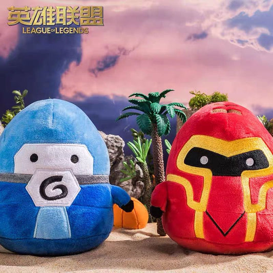 Red and Blue Soldiers Plush - League of Legends Fan Store