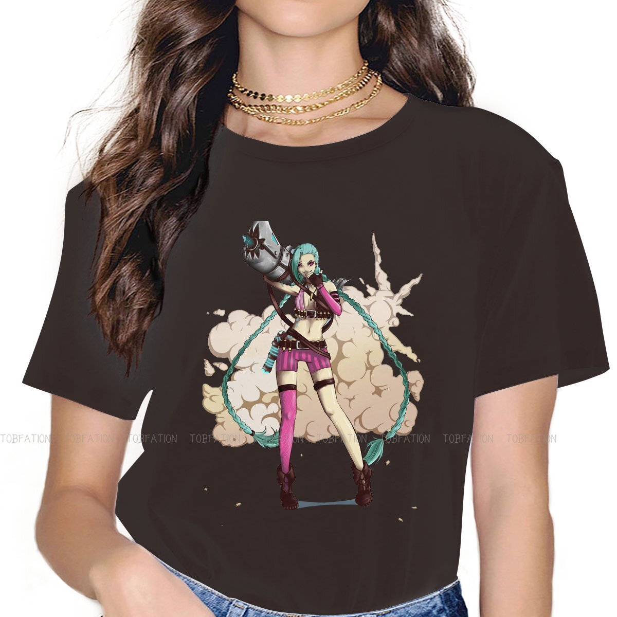 Beauty Jinx T Shirt - League of Legends Fan Store