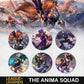 League of Legends Badge The Anima Squad Jinx Miss Fortune Vayne Riven Sylas Brooch - League of Legends Fan Store