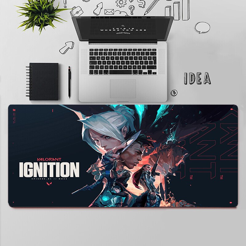 Valorant Brimstone Desk Mat | Valorant Gaming Mousepads | Gift For Brimstone Player