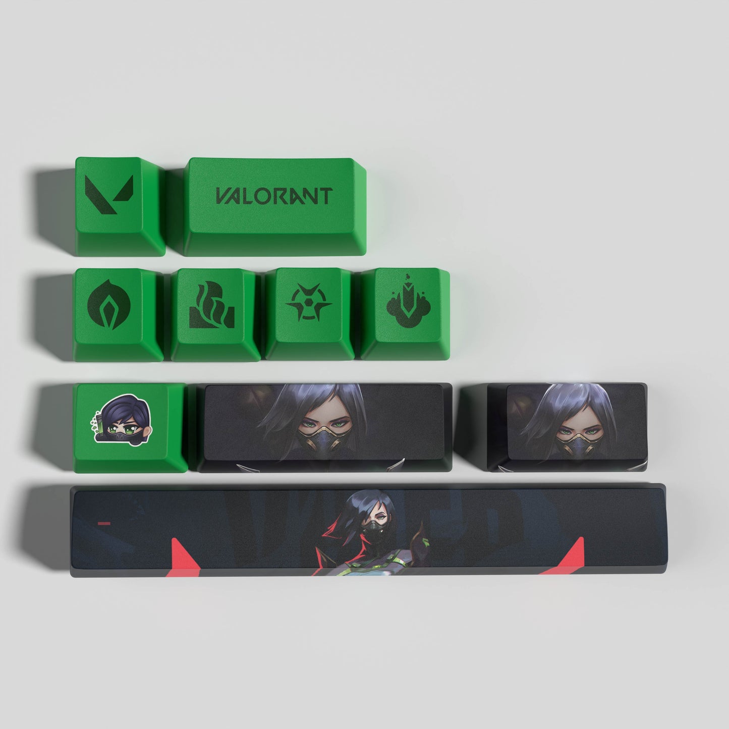 Valorant Custom Keycaps For All Agents -  Best Gift for Valorant Player - Gamer Keycaps