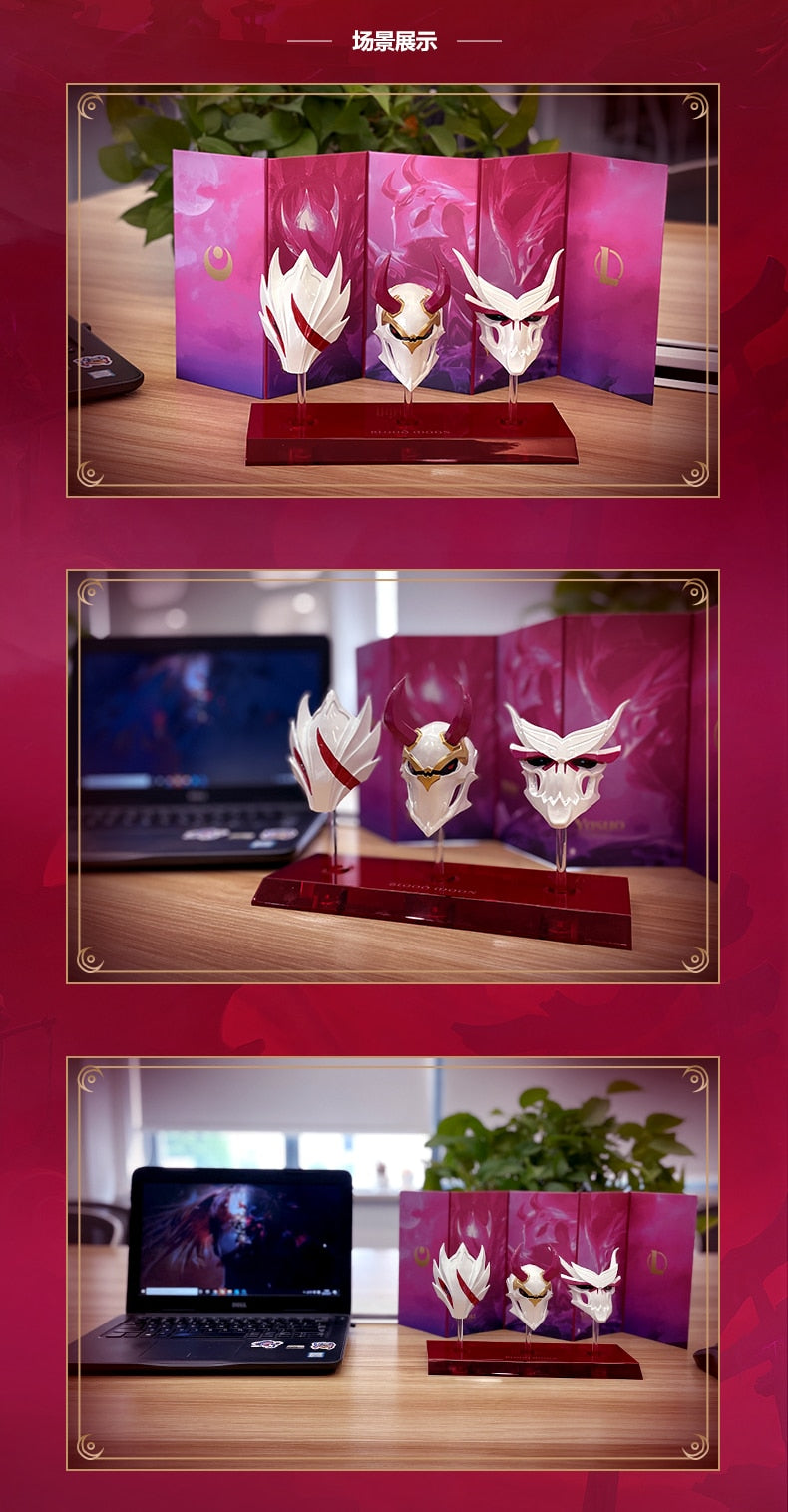 Collector Edition Mask Set Talon Jhin Yasuo - League of Legends Fan Store