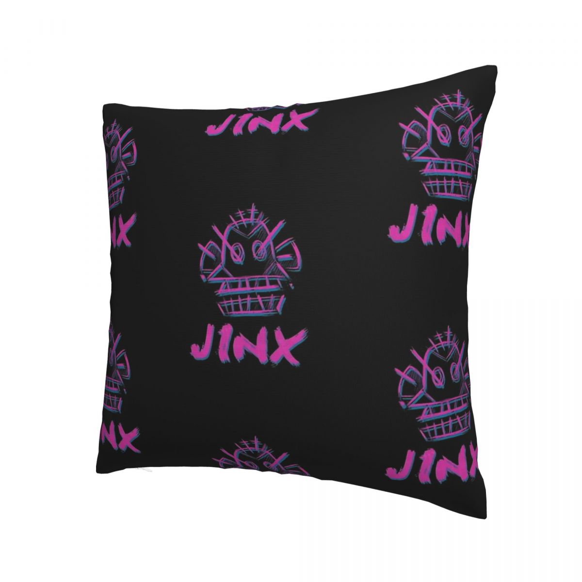 Jinx Logo Pillowcase Arcane - League of Legends Fan Store