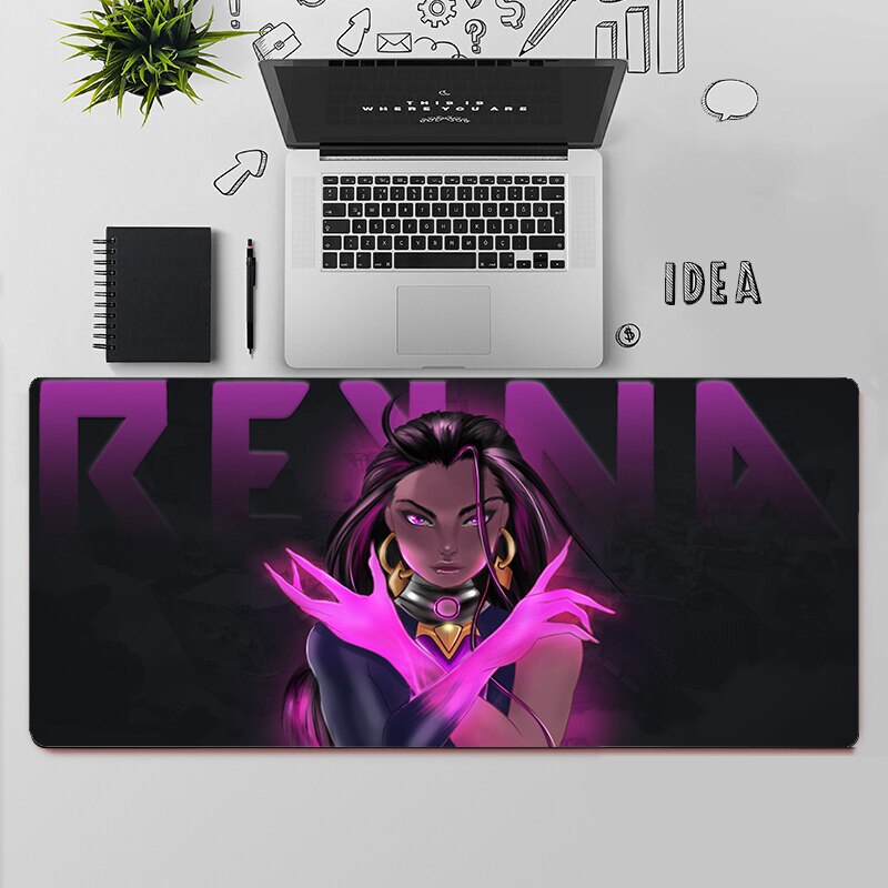 Valorant Reyna Desk Mats | Valorant Gaming Mousepads | Gift For Agent Reyna Player