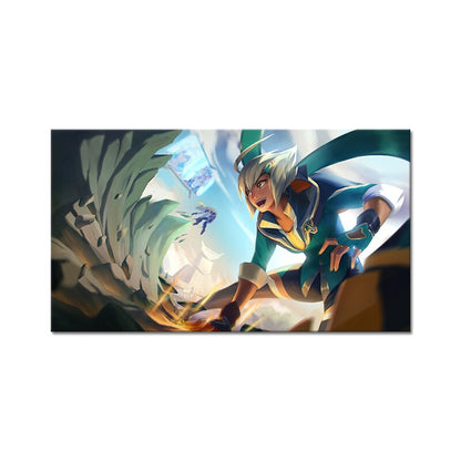Battle Academia Taliyah Poster - Canvas Painting - League of Legends Fan Store