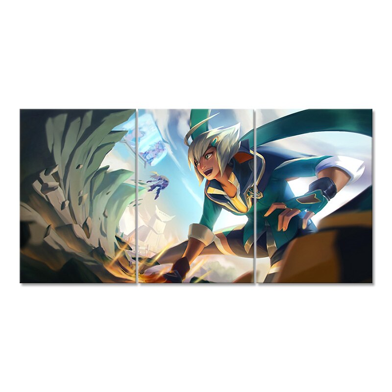 Battle Academia Taliyah Poster - Canvas Painting - League of Legends Fan Store