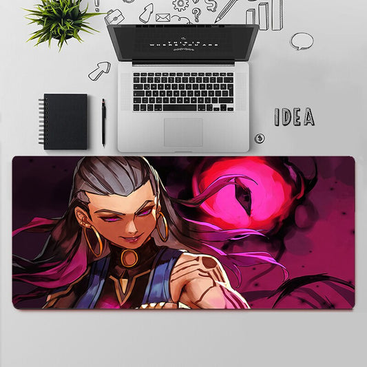Valorant Reyna Mousepads | Valorant Gaming Desk Mat Collection