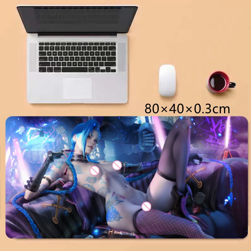 Jinx Sexy 3D Breast Mouse Pad Collection - League of Legends Fan Store