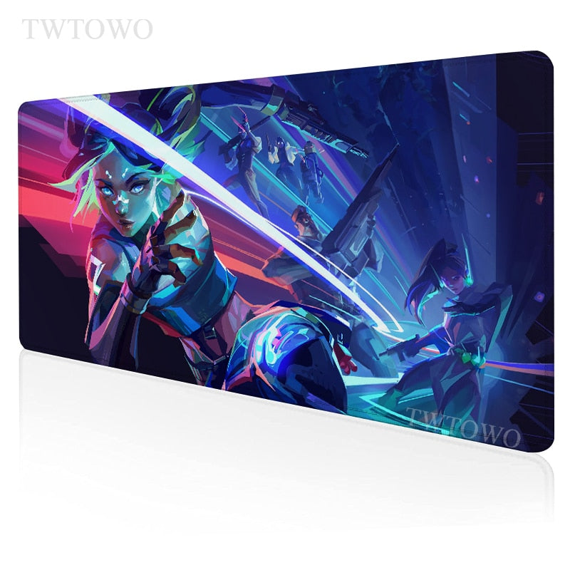 Neon Mouse Pad Collection - Valorant Gaming Mousepads  - Best Gift For Gamer