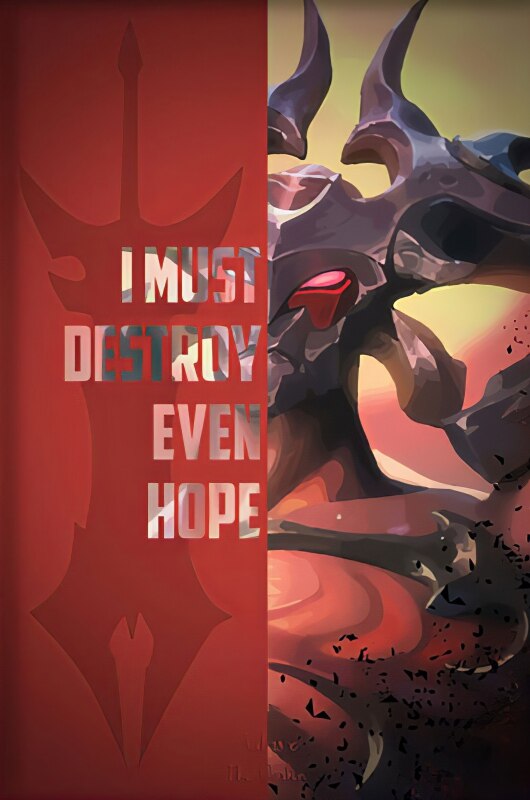 Champions Quotations Series 2 Poster - Canvas Painting - League of Legends Fan Store