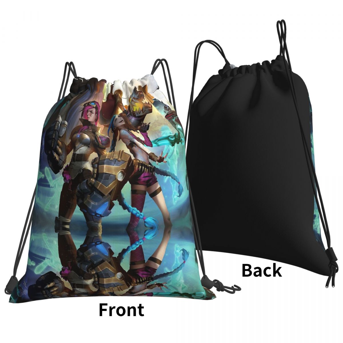 Jinx Vi Attacking Backpack - League of Legends Fan Store