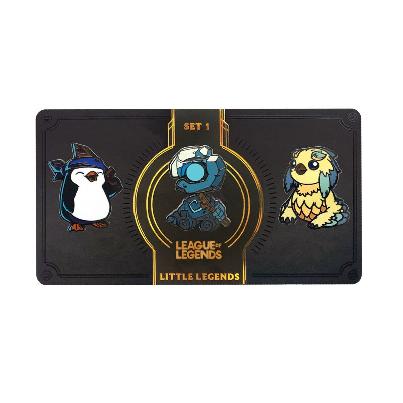 Teamfight Tactics Badge Set - League of Legends Fan Store