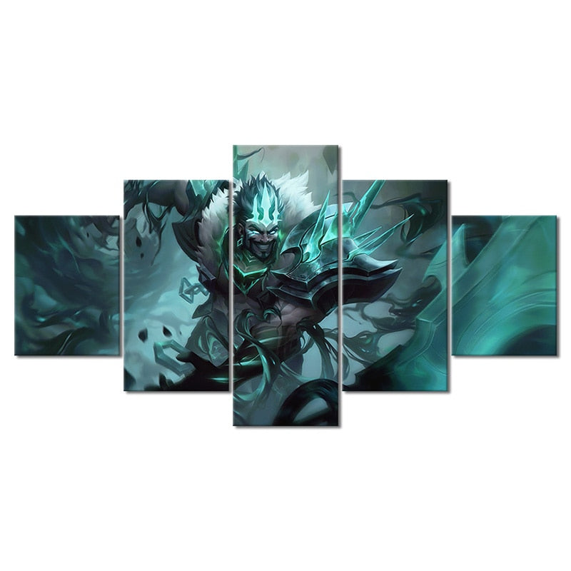 "Ruined Draven" Poster - Canvas Painting - League of Legends Fan Store