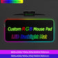 Custom Rgb MousePad - Personalized Rgb Deskmat -  DIY Gift for Gamer