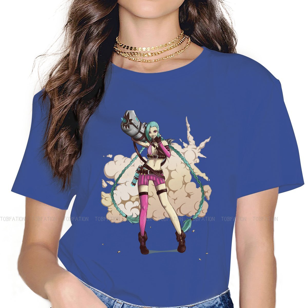 Beauty Jinx T Shirt - League of Legends Fan Store