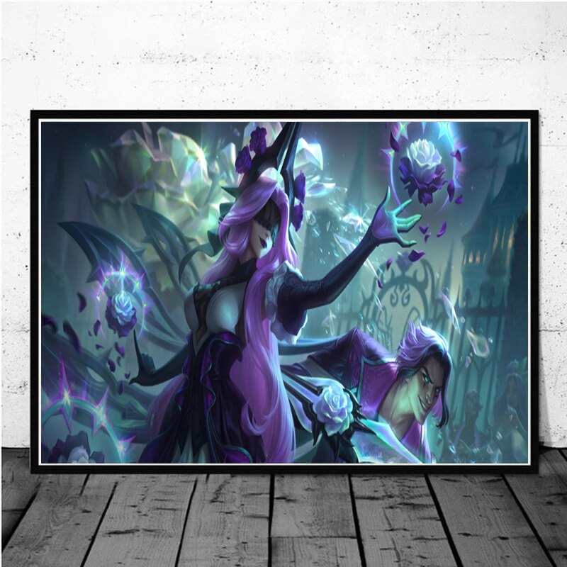 "Eternal Forest / Empress" Series 1 Poster - Canvas Painting - League of Legends Fan Store