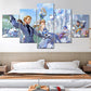 "Crystal Rose" Ezreal - Lux - Sona - Jarvan Ⅳ Poster - Canvas Painting - League of Legends Fan Store