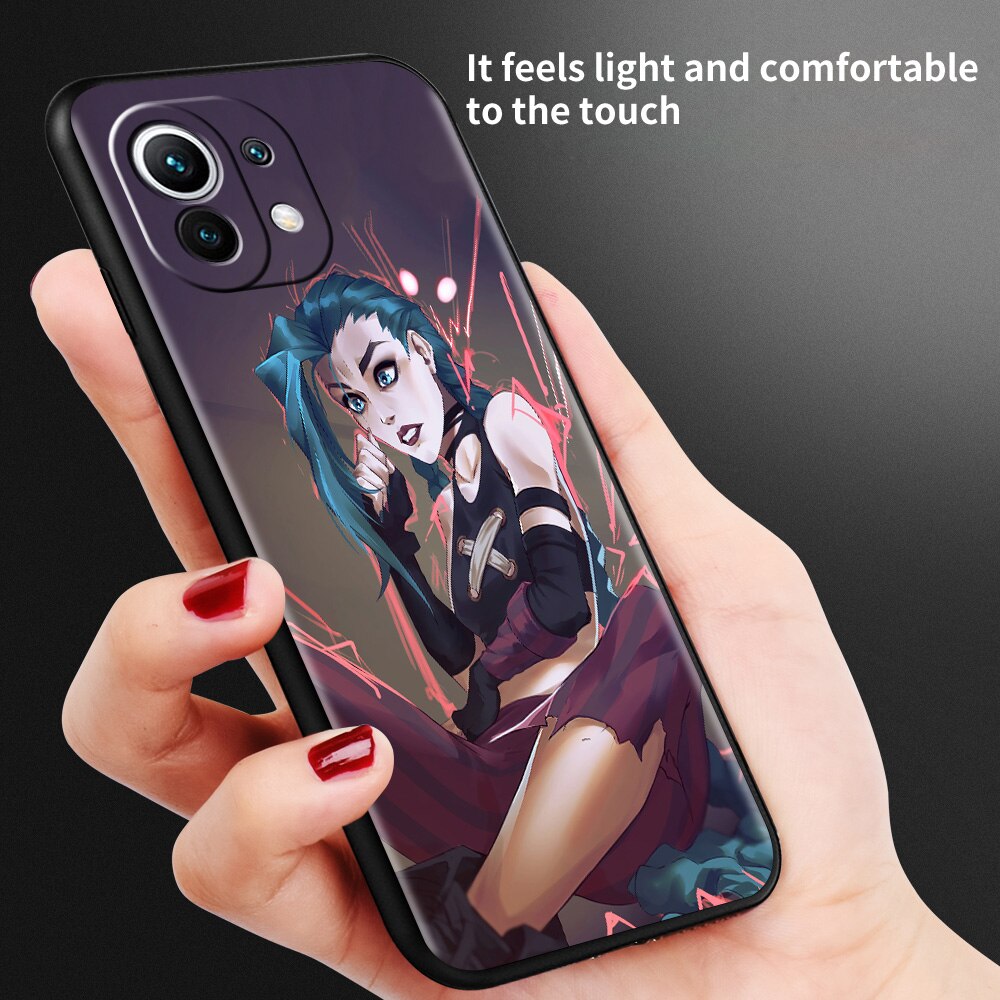 Collection 1 Silicone Phone Case For Xiaomi Mi Poco X3 NFC 11 Lite 11T Pro Note 10 10T 9 9T A2 M3 F3 F1 Shell Soft Cover Arcane Hot Anime Sac - League of Legends Fan Store