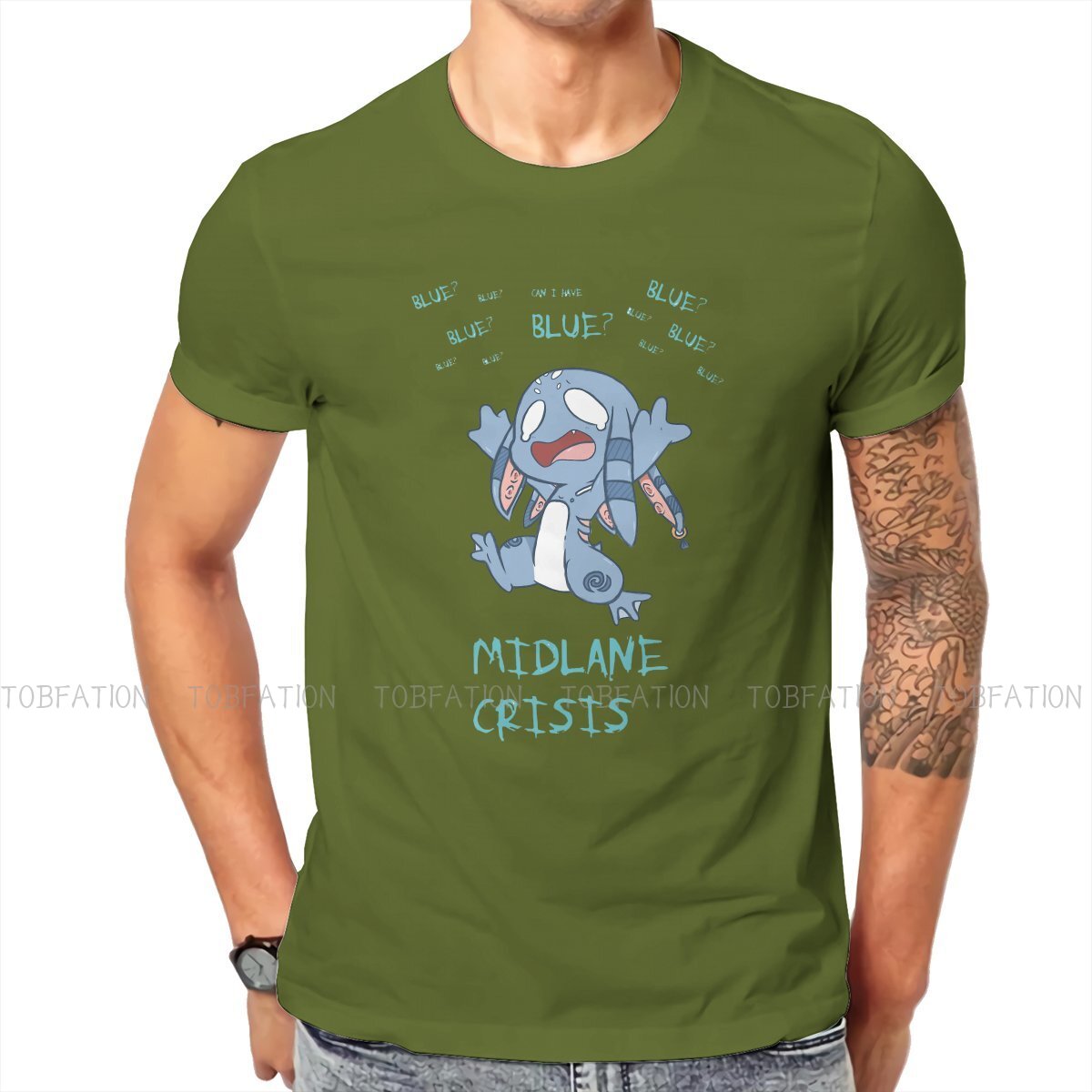 Midlane Crisis Fizz T Shirt - League of Legends Fan Store