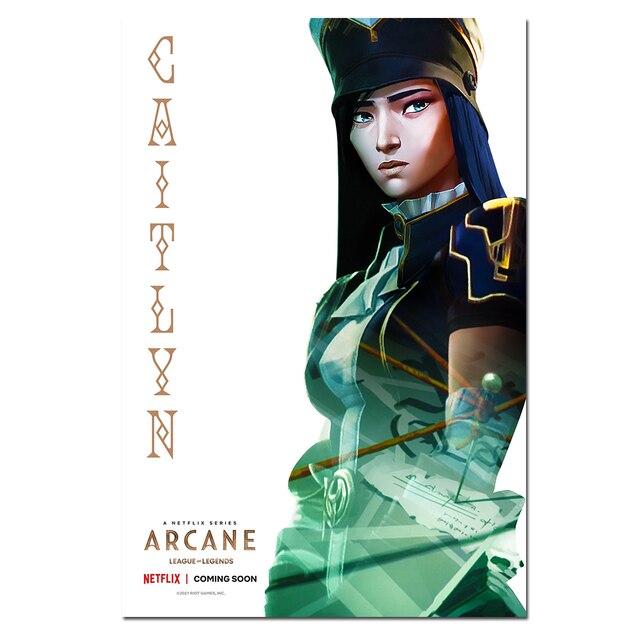 "The First Animated Drama Arcane" Series 2 Poster - Canvas Painting - League of Legends Fan Store
