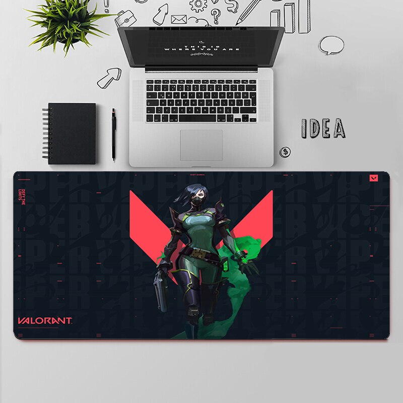 Valorant Viper Mousepads | Valorant Gaming Desk Mat Collection