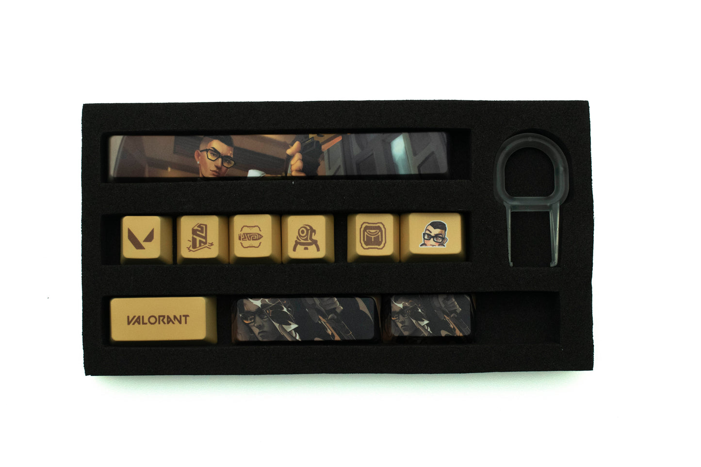 Valorant Chamber Custom Keycaps -  Best Gift for Valorant Player - Gamer Keycap Series