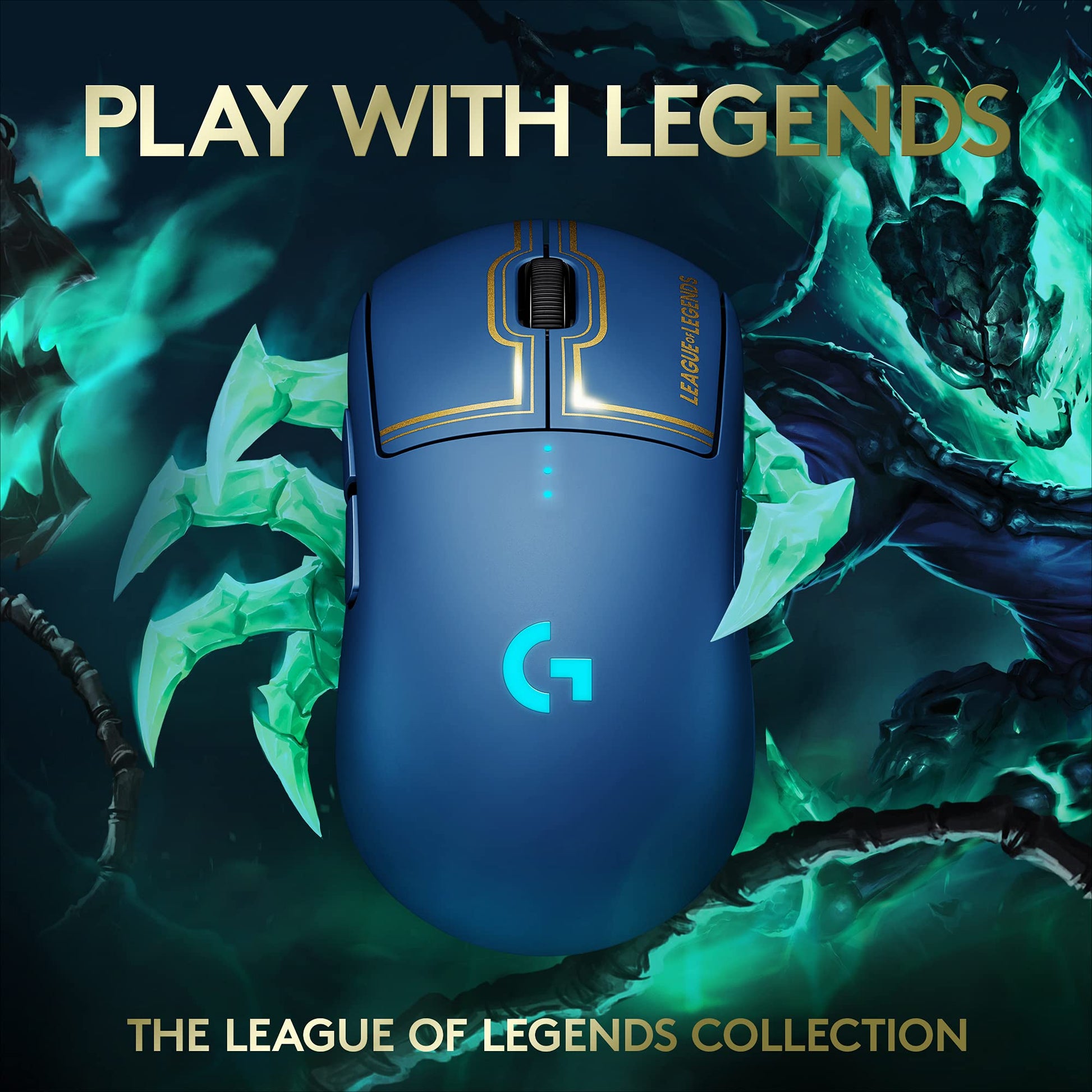 Logitech Lightspeed G Pro Wireless Gaming Mouse League Of Legends Edition - League of Legends Fan Store