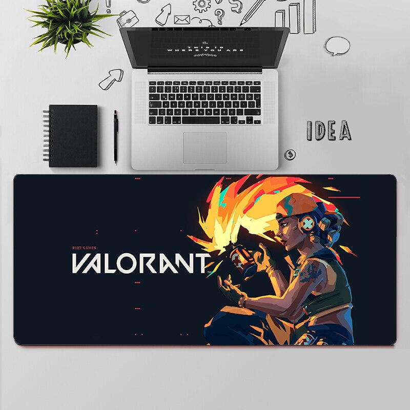 Valorant Raze Desk Mats | Valorant Gaming Mousepads | Gift For Agent Raze Player