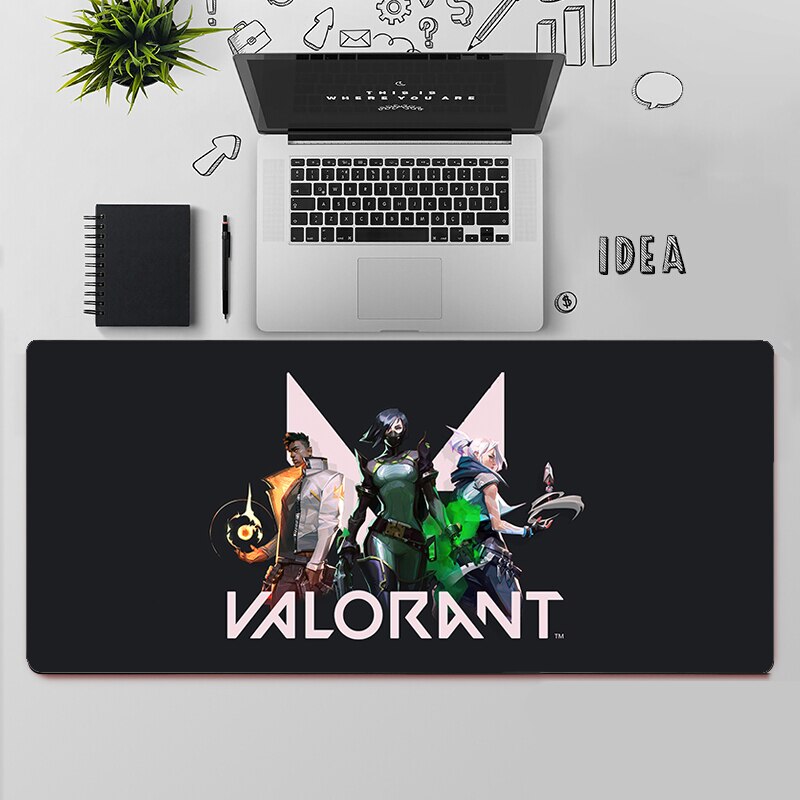 Valorant Jett Mousepads | Valorant Gaming Desk Mat Collection