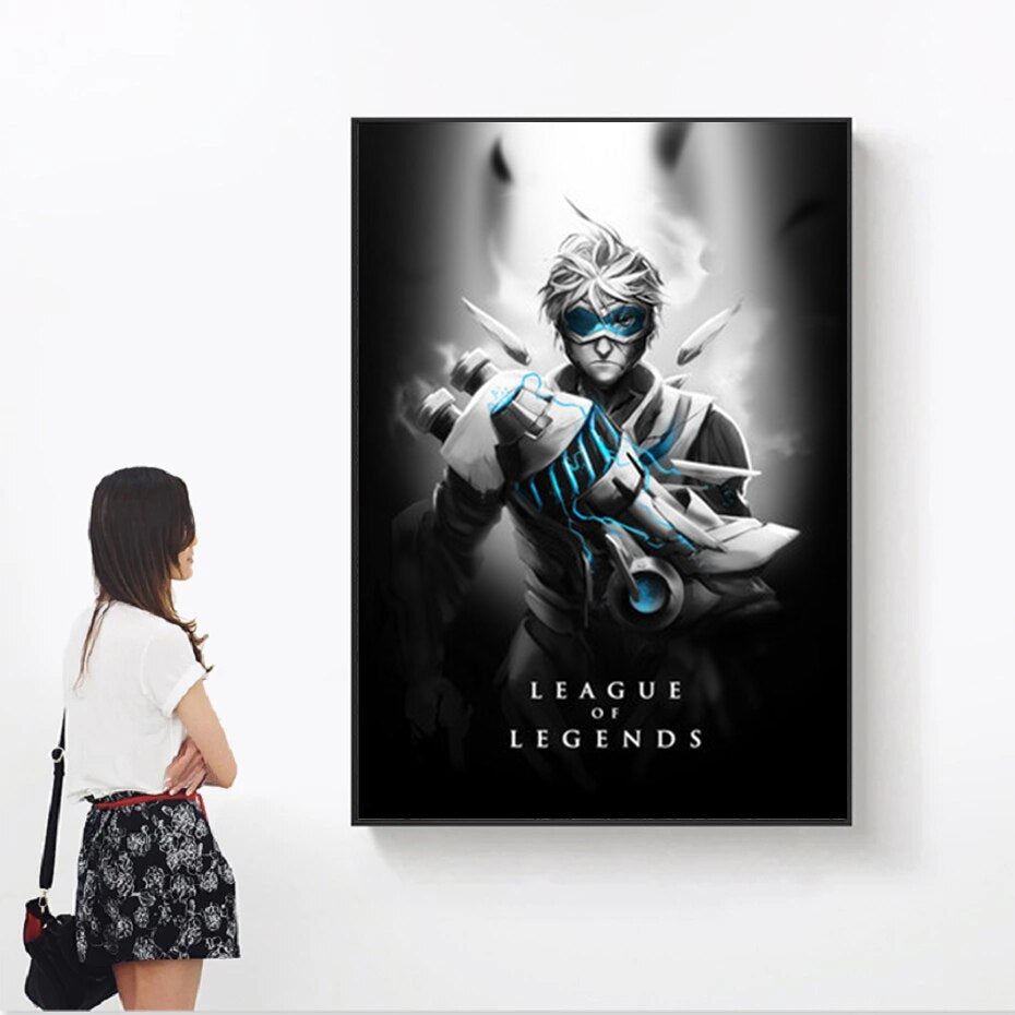 League of Legends Poster - Canvas Painting Series 1 - League of Legends Fan Store