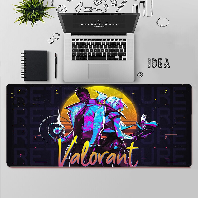 Valorant Jett Mousepads | Valorant Gaming Desk Mat Collection