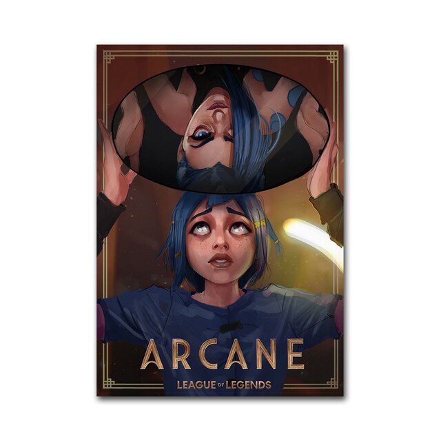 "The First Animated Drama Arcane" Series 1 Poster - Canvas Painting - League of Legends Fan Store