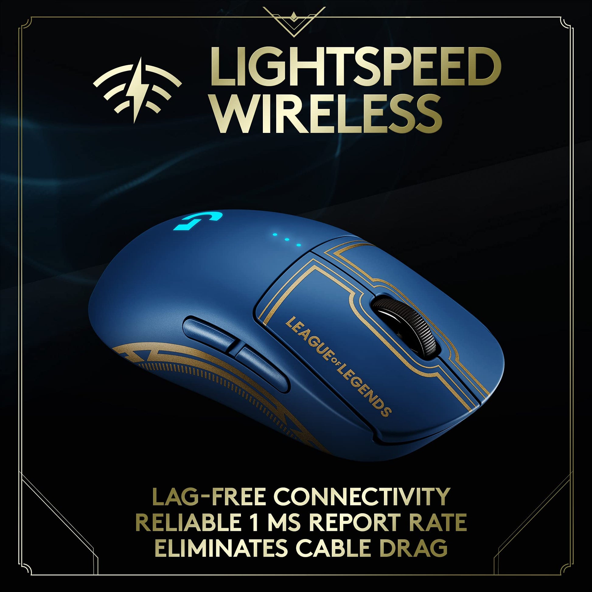 Logitech Lightspeed G Pro Wireless Gaming Mouse League Of Legends Edition - League of Legends Fan Store