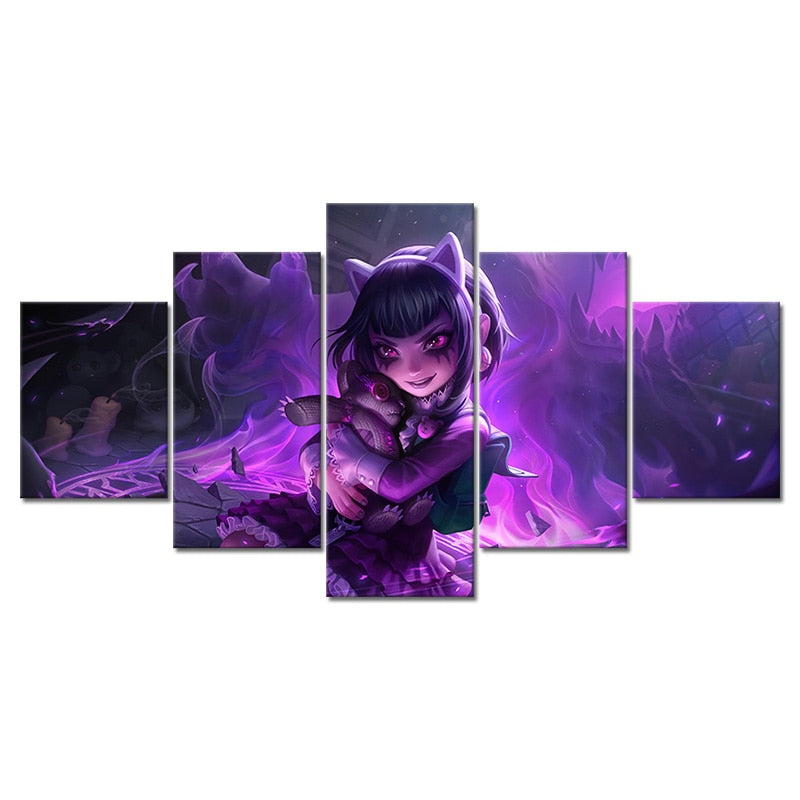 Goth Annie Poster - Canvas Painting - League of Legends Fan Store