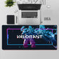Valorant Breach Desk Mats | Valorant Gaming Mousepads | Gift For Agent Breach Player