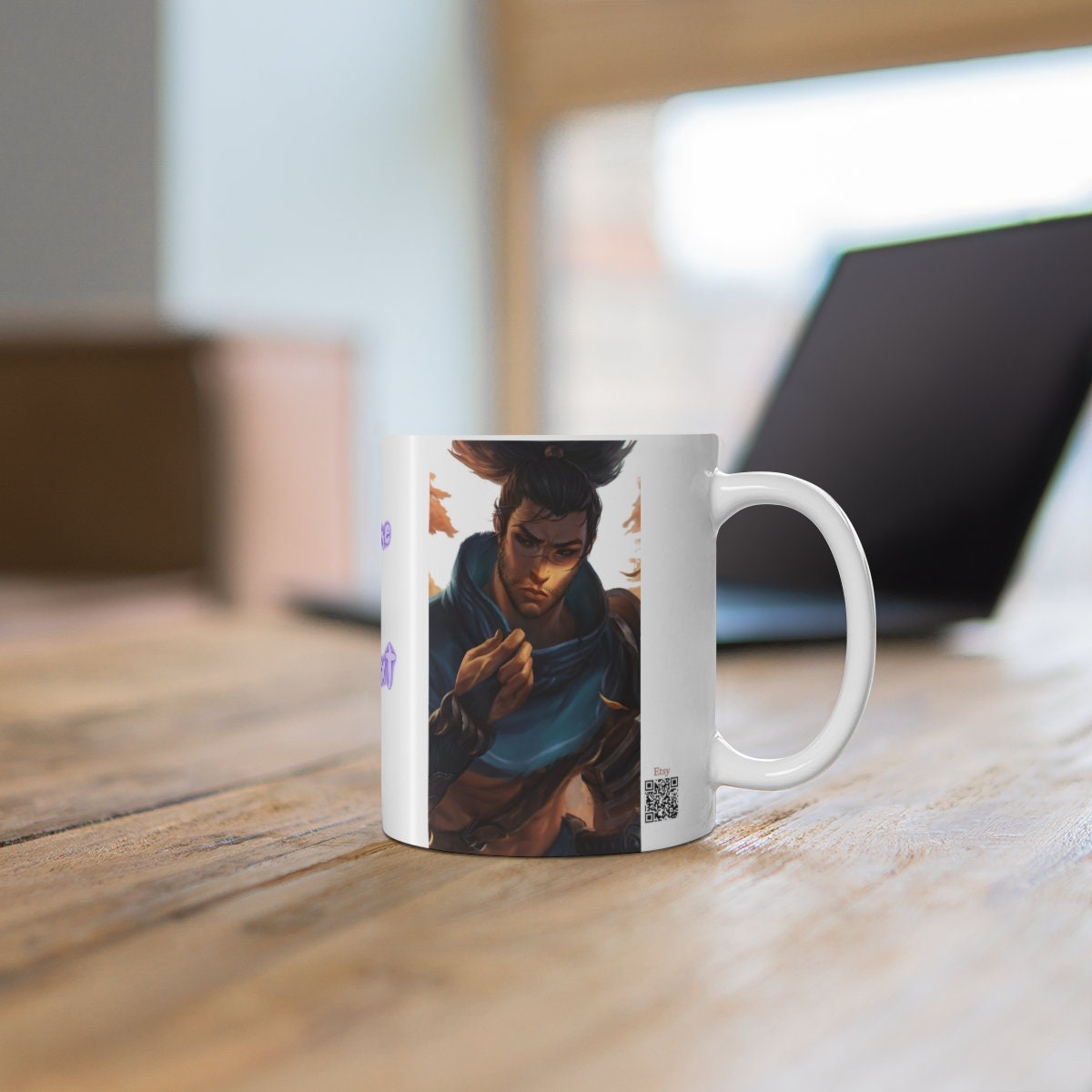 Yasuo Highnoon Nightbringer Projects Odyssey League Of Legends LOL Personalizable Mugs Arcane Riot Games - League of Legends Fan Store