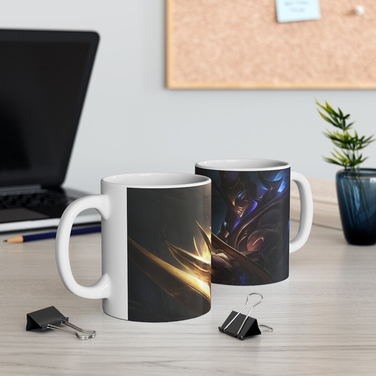 Zed inpromo Shockblade Odysses  League Of Legends LOL Personalizable Mugs Arcane Riot Games - League of Legends Fan Store