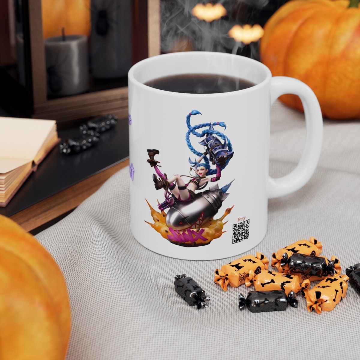 Jinx Kindred Teemo Miss Fortune Corki Jhin Ezreal League Of Legends MARKSMEN SERIES 3 Lol Personalizable Mug  Arcane Collections - League of Legends Fan Store
